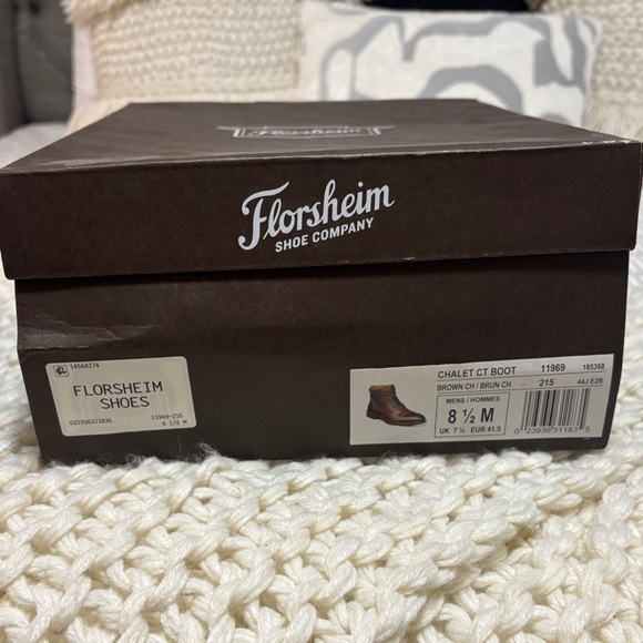 Florsheim Men's Brown Leather Boots - Picture 7 of 8